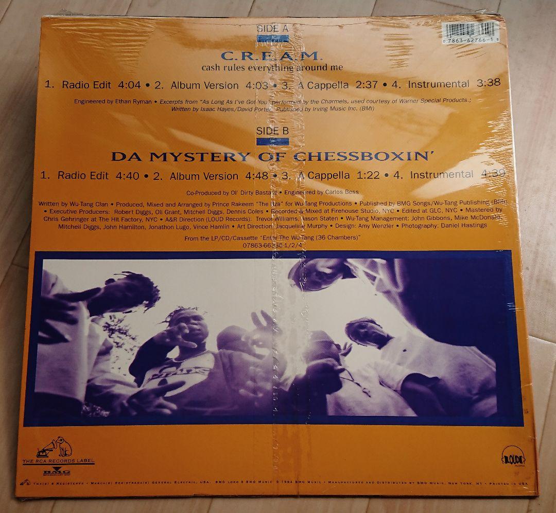 未開封 シールド 新品 WU-TANG CLAN ウータン CREAM