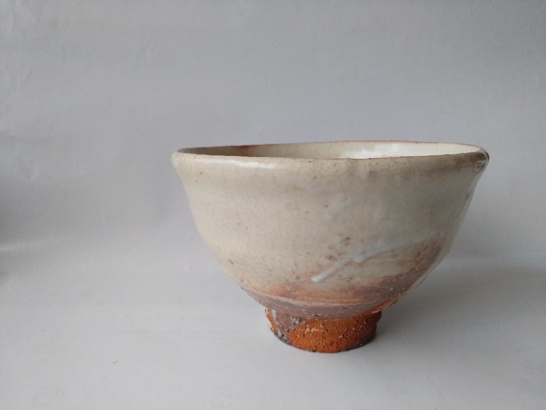 萩焼 茶碗 松龍山 松野緑栄 共箱 共布 栞 茶道具 抹茶碗 新品 未使用 です