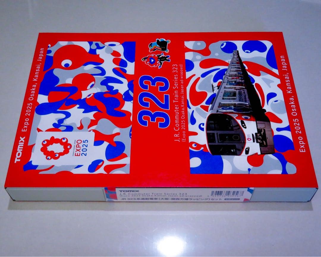 TOMIX 323系 通勤電車(大阪・関西万博) 8両セット【新品,未使用品】