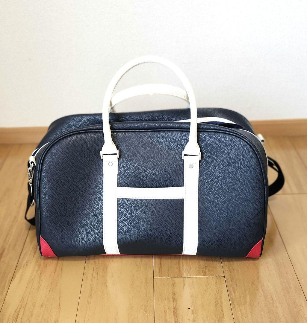   ボストンバッグ ネイビー