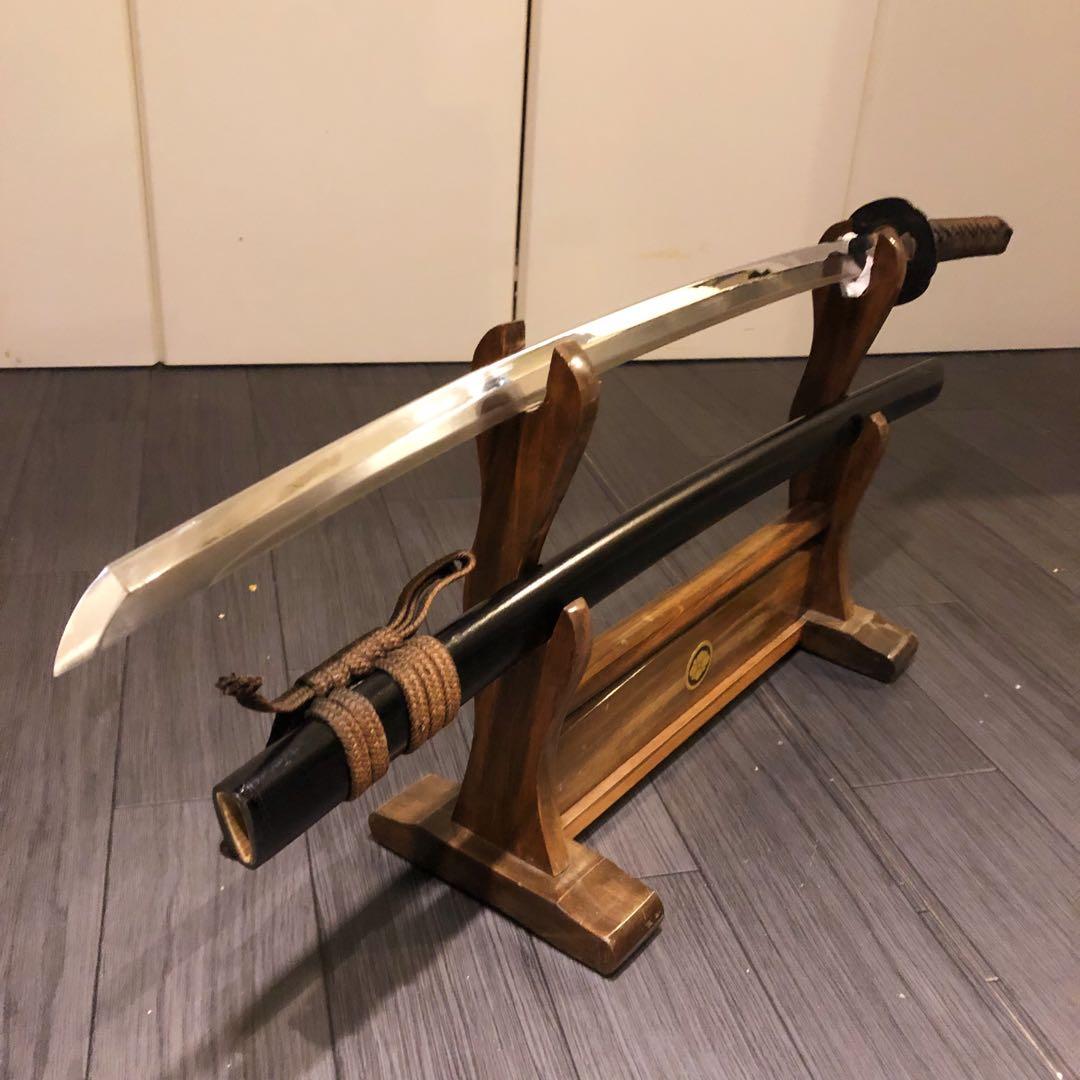 高級模造刀　高級居合刀　研波刃　合金　本格