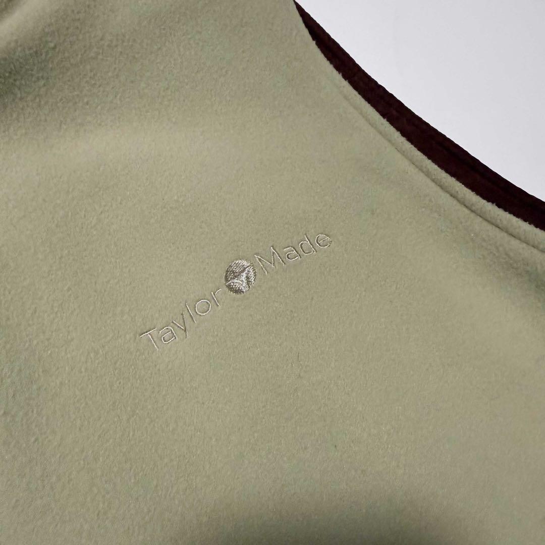 【Taylor Made】リバーシブル ベスト フリース ジップアップ ゴルフ