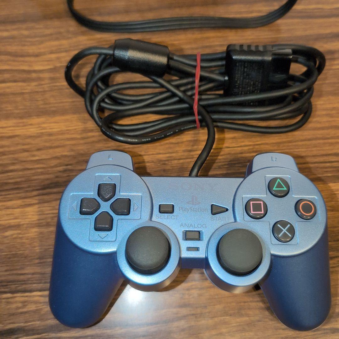 プレイステーション2 限定カラー アクア　SCPH-39000AQ　ソフト３本付