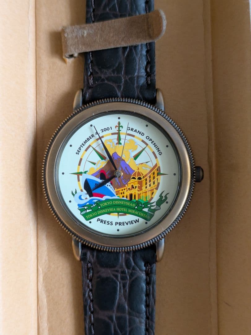 ディズニー・シー ホテルミラコスタ グランドオープン記念バッグ 腕時計セット