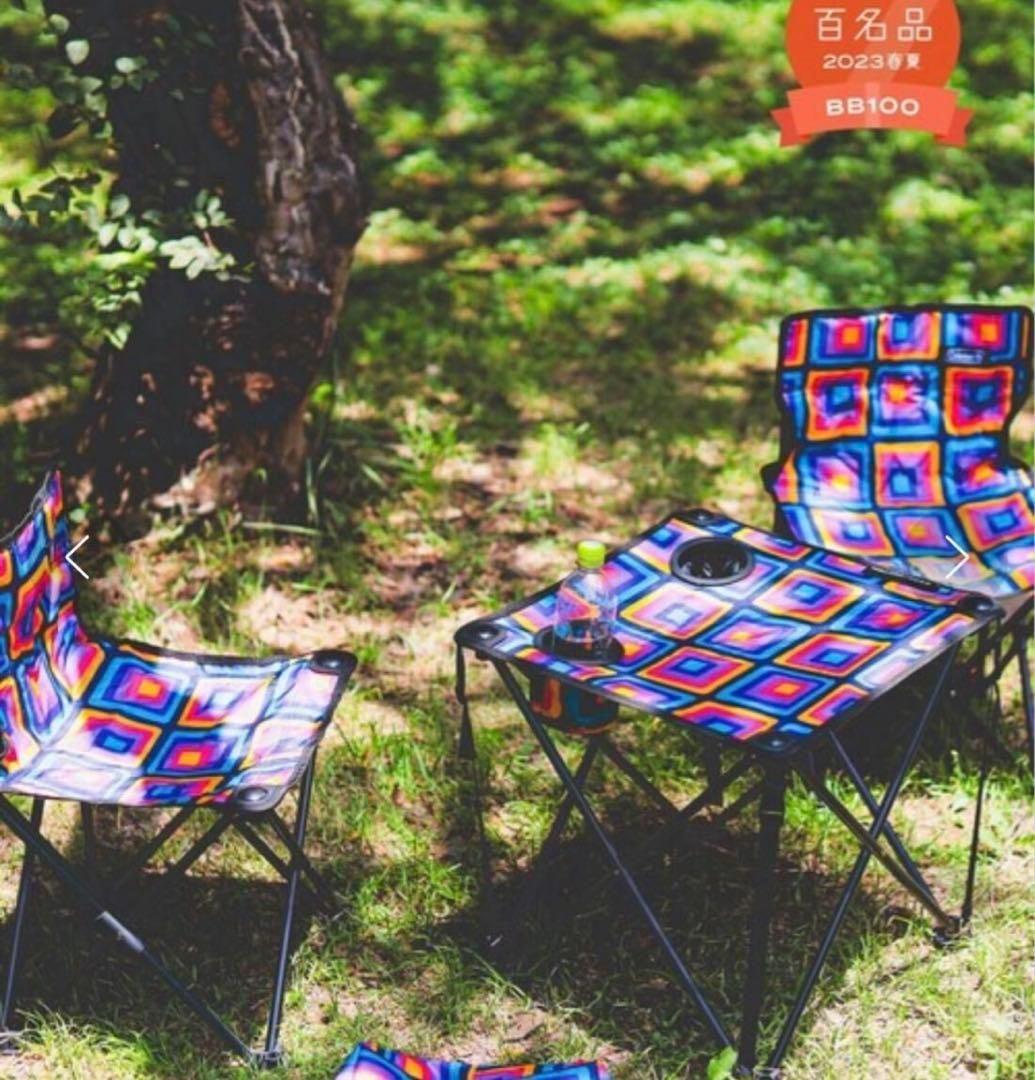 ❣️Coleman × BEAMS❣️別注 コンパクト チェア テーブル セット