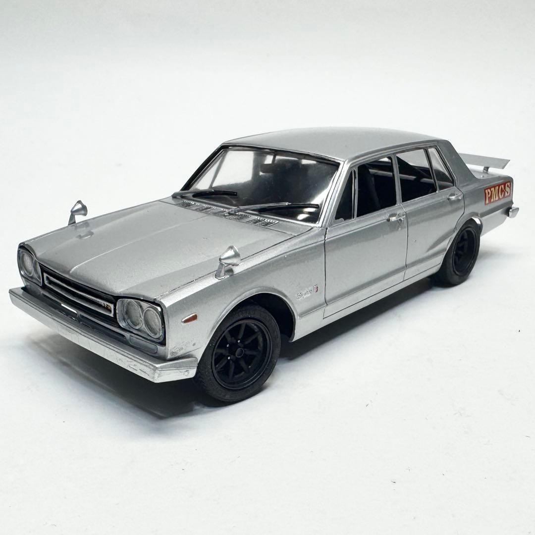 アオシマ フジミ 1/24 スカイライン 3世代 完成品