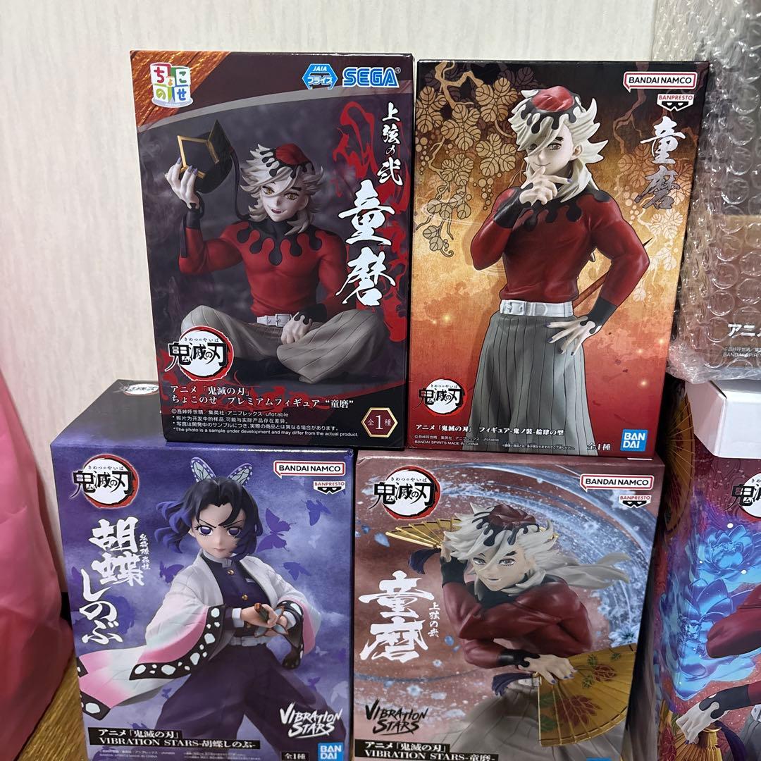 鬼滅の刃　童磨　胡蝶しのぶフィギュアセット