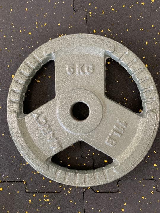 50mm アイアンプレート5kg 4枚