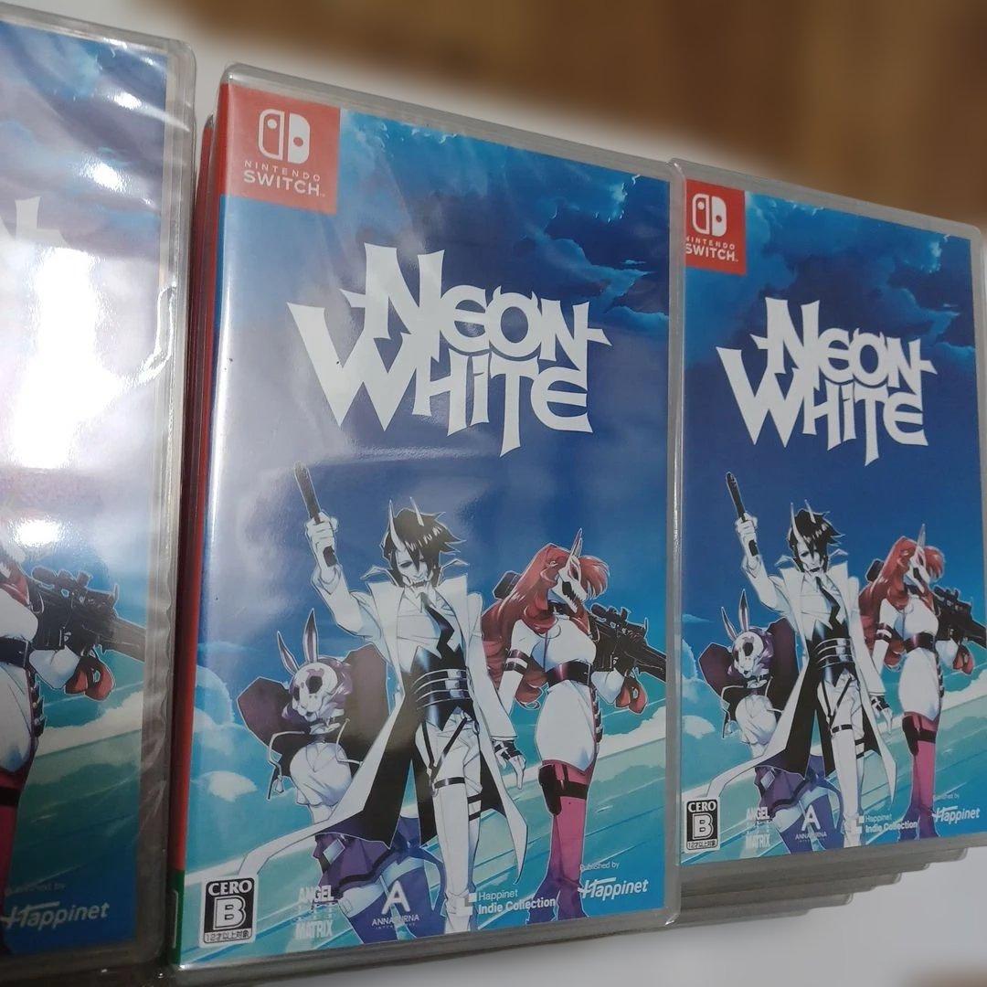 Neon White Nintendo Switch新品未開封 30個 未開封