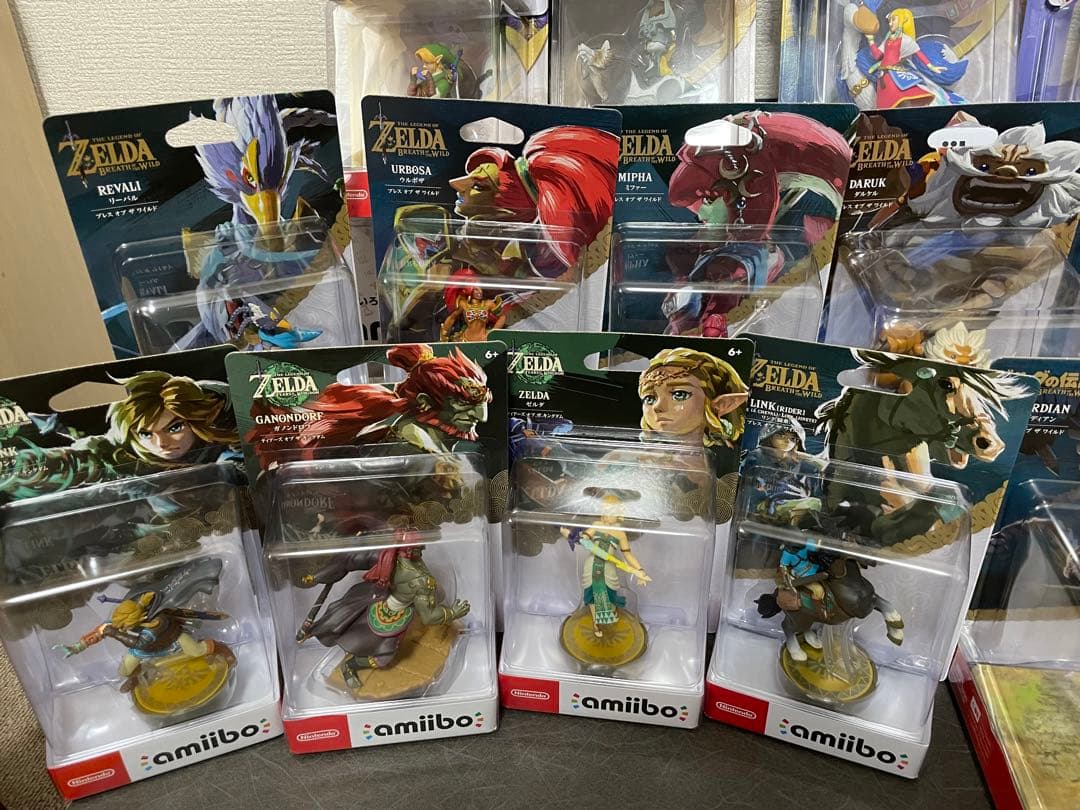 新品未開封　ゼルダの伝説 amiibo 22種セット ウルフリンク　Switch