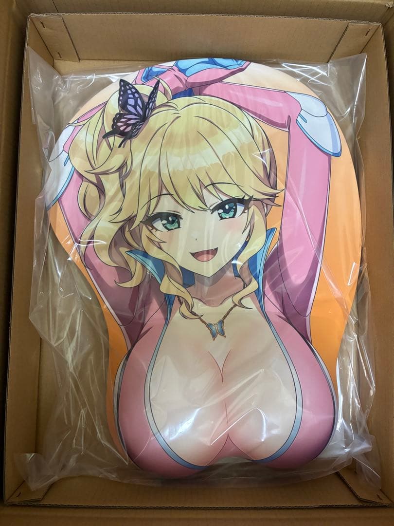 ドルフィンウェーブ 伊澄桐利 等身大マウスパッド ドルウェブ