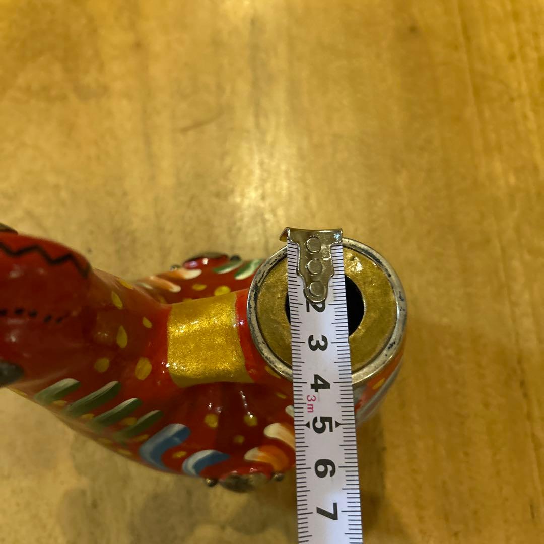 ポルトガル　ビンテージ　ニワトリ花瓶