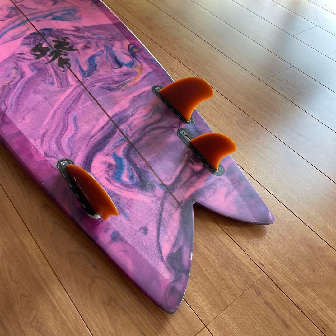 アシンメトリー　ショートボード YOSHIDACAP 6.0 左右非対称