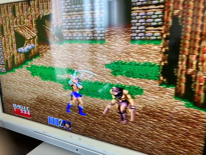 SEGA メガドライブ2 本体＋ソフト7本　セット売り