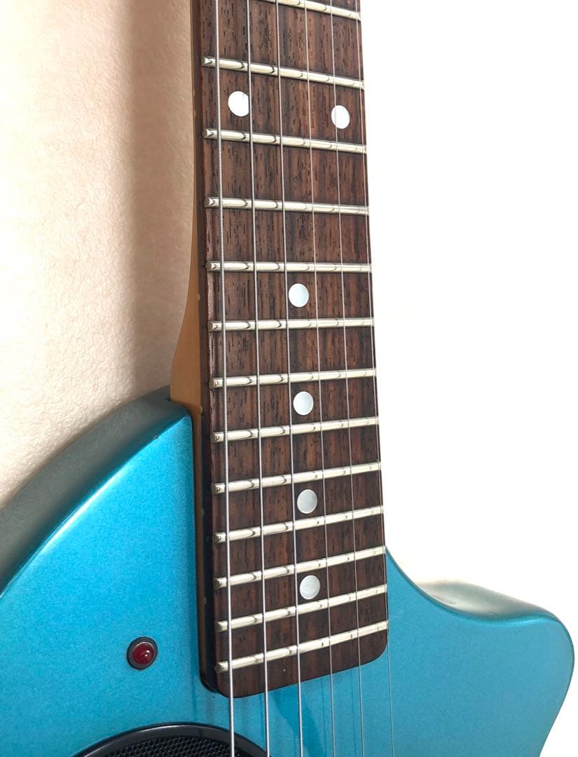 最終値下！【美品】ZO-3 芸達者 ターコイズ アンプ内蔵ミニギター