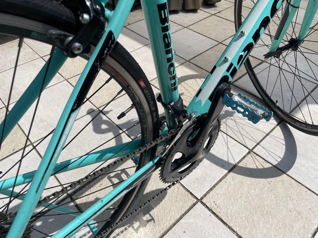 Bianchi ロードバイク 水色　VIA NIRONE 7