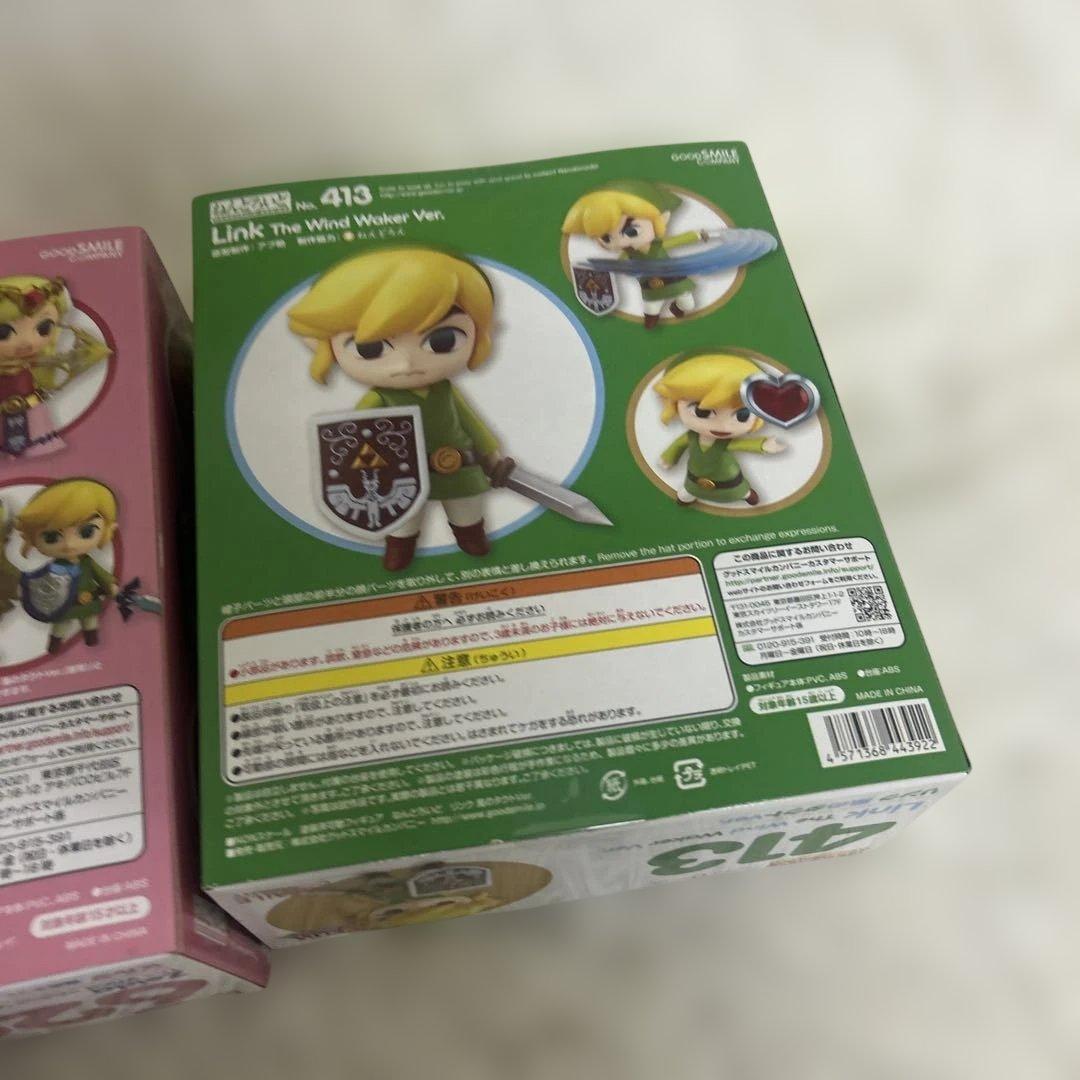 【未開封】ねんどろいど413 620 リンク　ゼルダ 風のタクト Ver