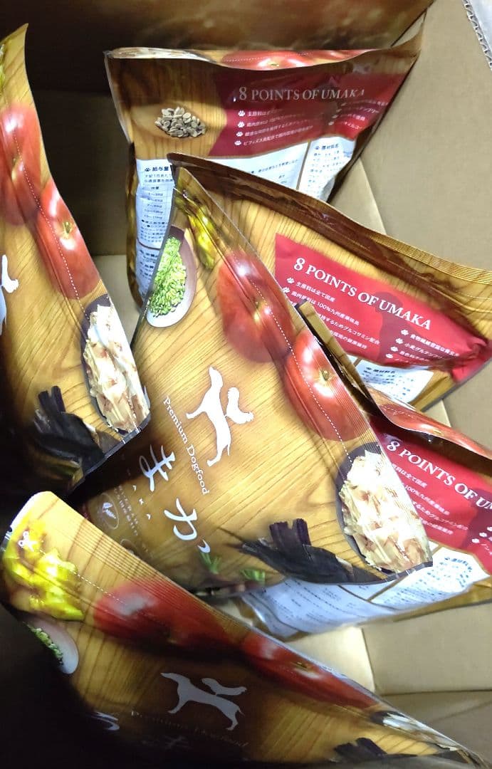 【新品未開封】うまかUMKAドッグフード　1.5㎏×6袋セット バラ売りOK