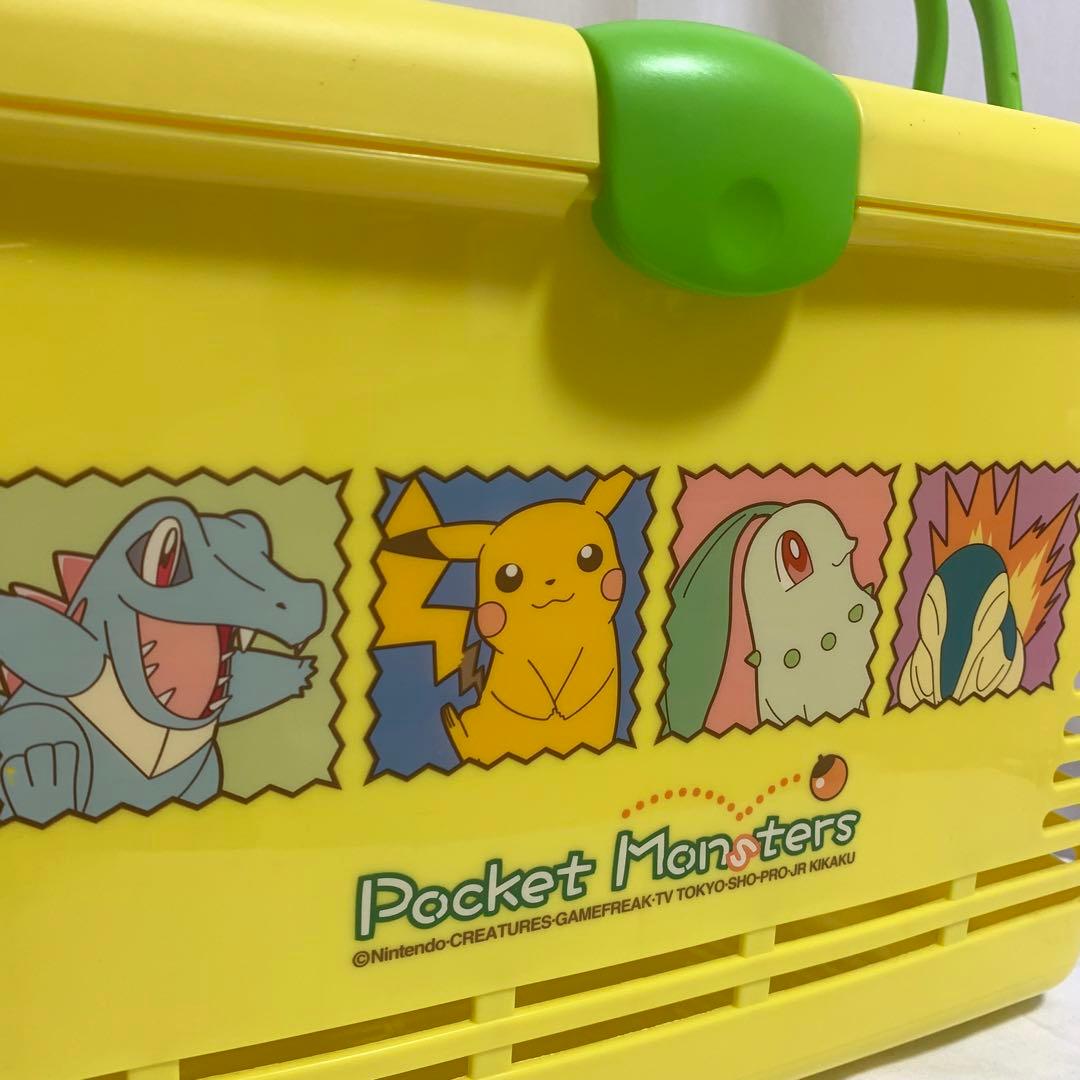 未使用品　ポケモン 金銀世代 ランチセット　バスケット付 当時物　Pokemon