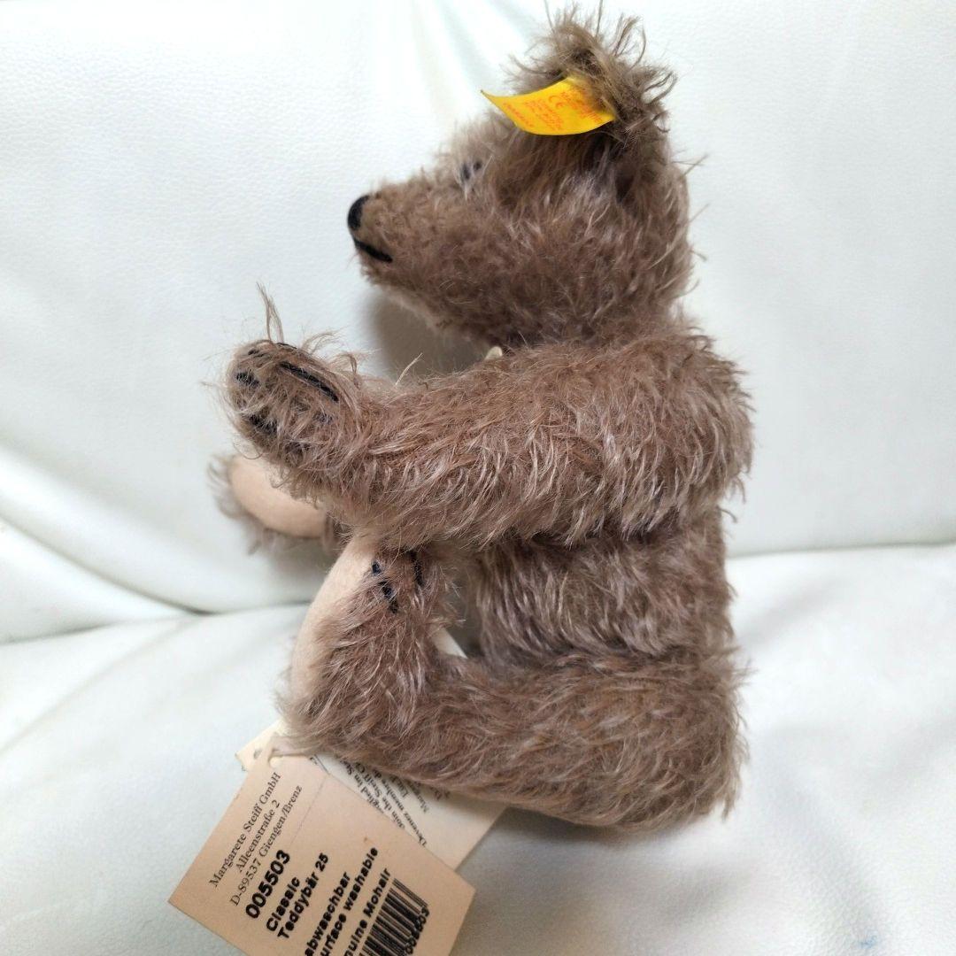 シュタイフ　クラシックテディベア25 モヘアウォッシャブル　定価約5万円ドイツ製