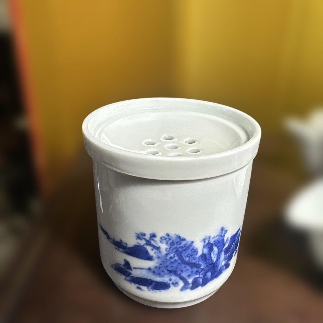 平安焼，鍋島焼，有田焼，清水焼，青白磁， 茶道具セット