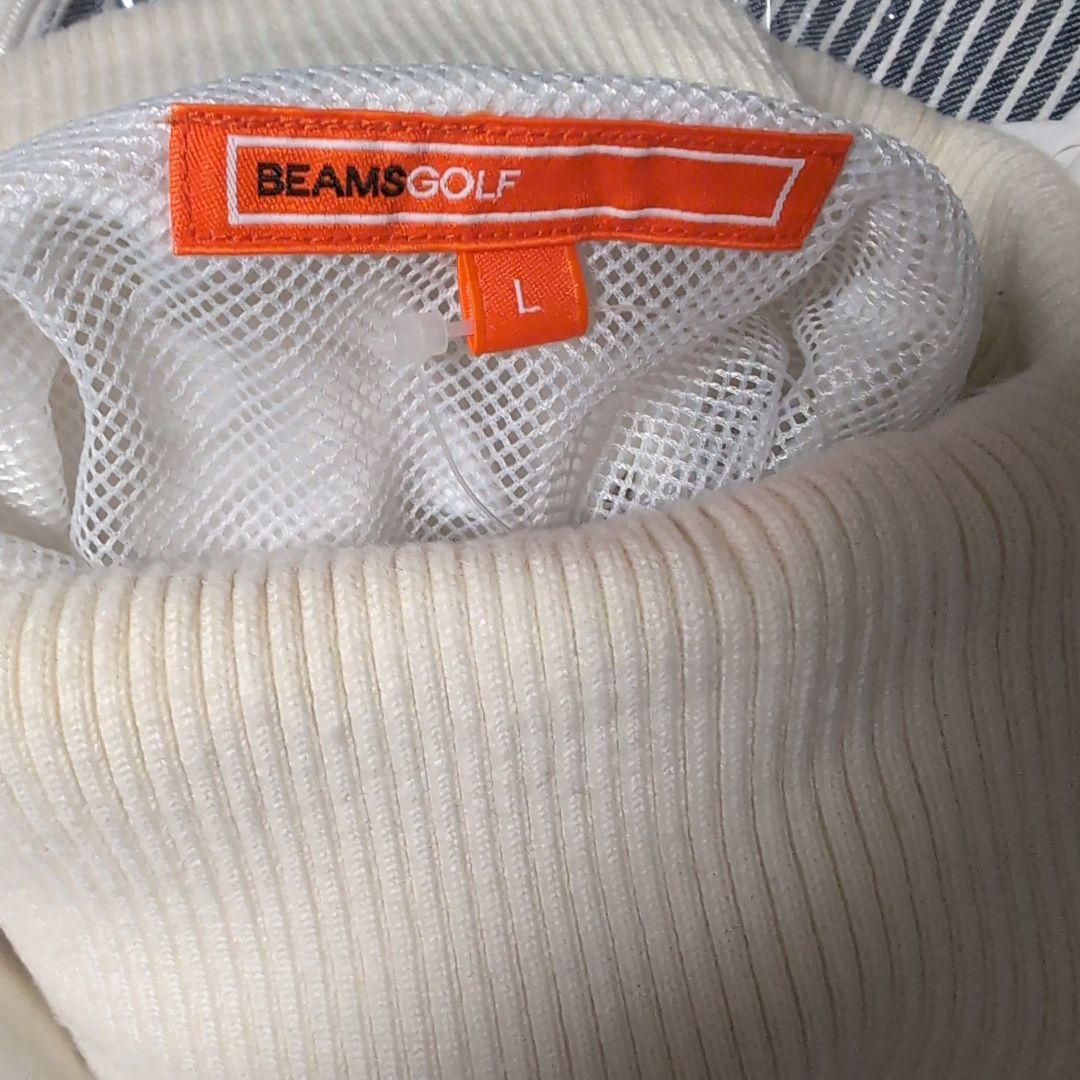 ビームス ゴルフ リブ タートル エアーシャット ブルゾン サイズL