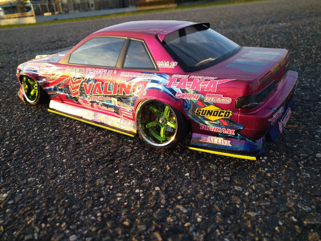 アディクション　S13シルビア　2024　中村直樹選手仕様　ラジコンボディ