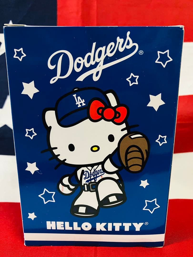 ハローキティ　大谷翔平　所属　2014年 ドジャース 球場配布 首振り人形