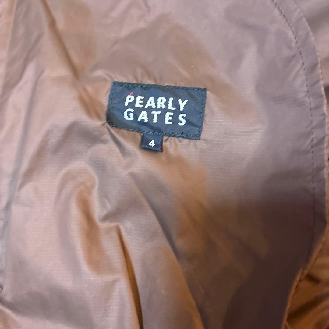 PEARLY GATES ブラウン 半袖ジャケット サイズ4