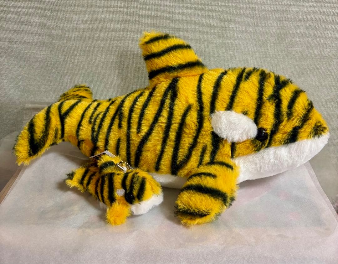 須磨シーワールド　限定　タイガーシャチ　タイガーミニシャチマスコット