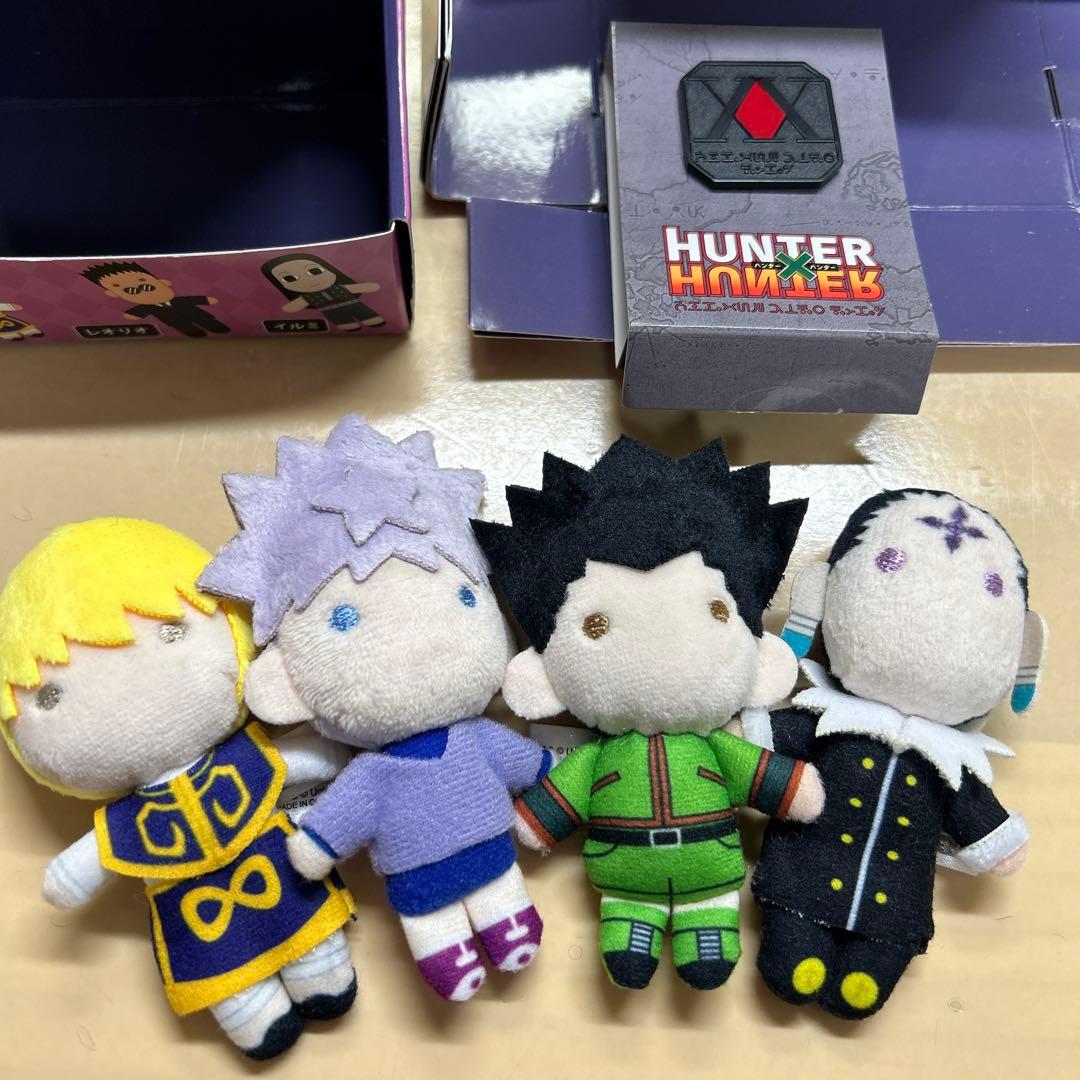 HUNTER×HUNTER ぬいぐるみ セット バッジ付き　ユニバーサルスタジオ