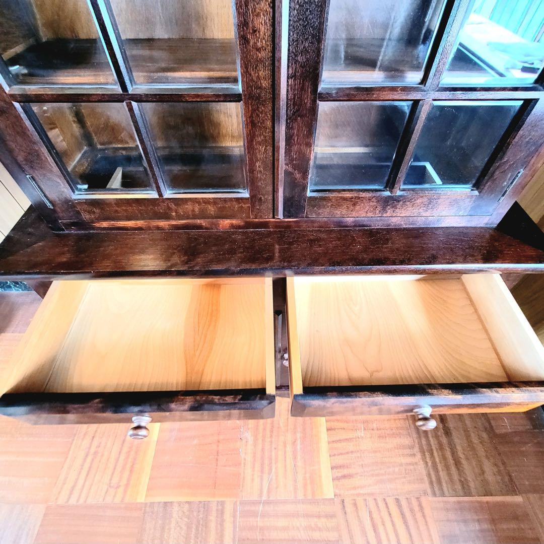 松本民芸家具 ミズメザクラ 食器棚