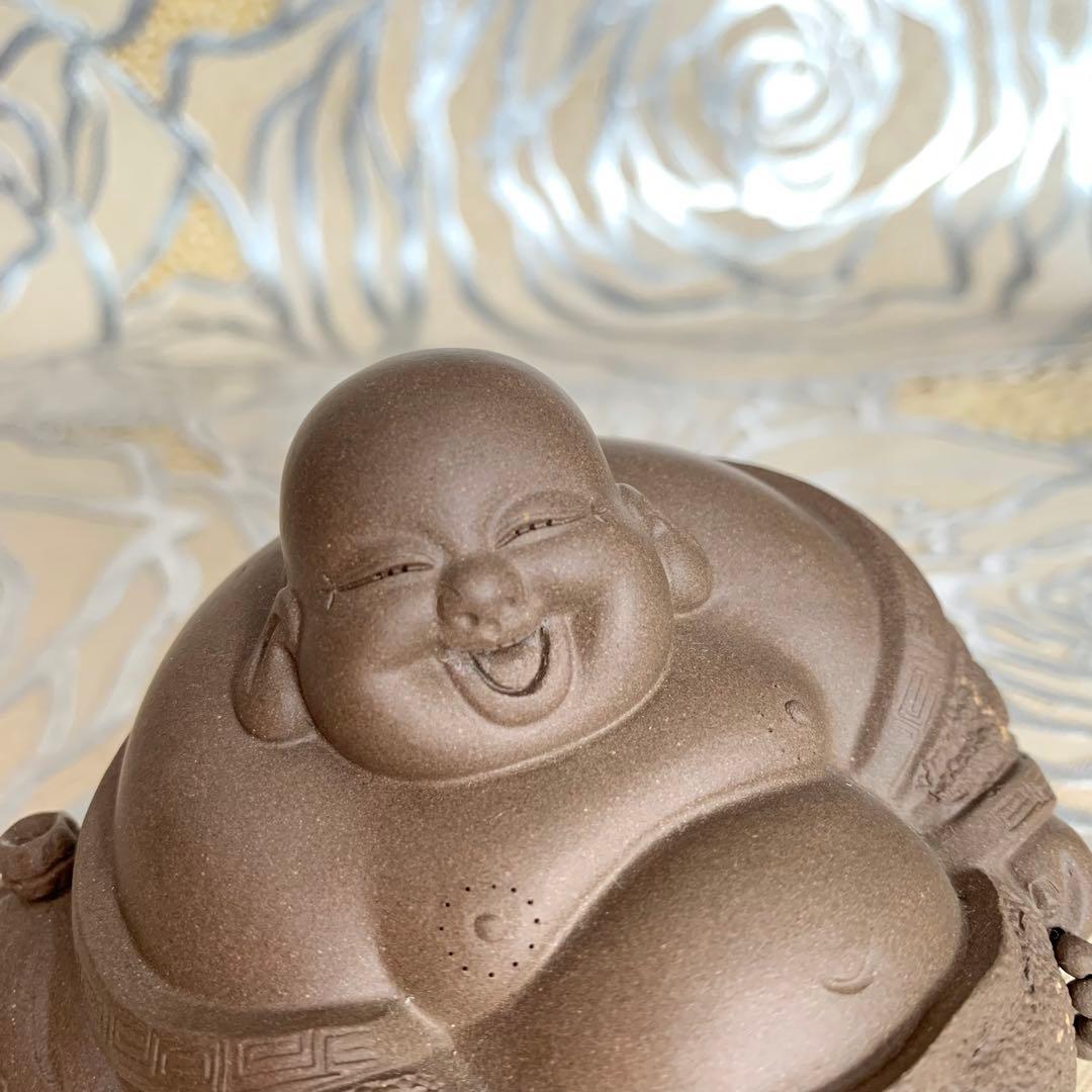 布袋様 七福神 茶器 置物 縁起物 陶器