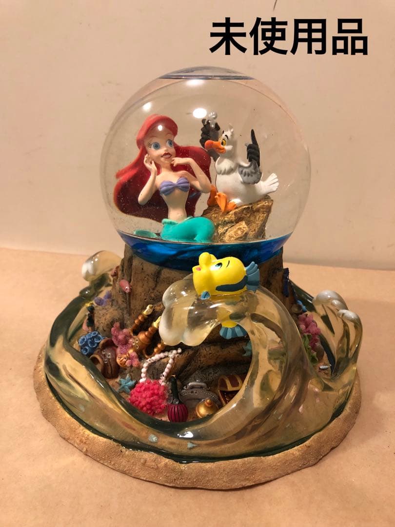 ディズニー　リトルマーメイド　アリエル　スノードーム　スノーグローブ