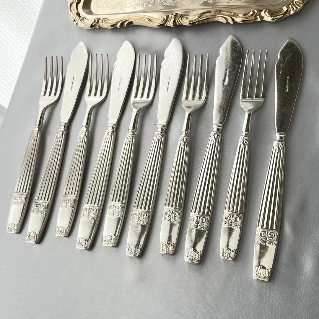 【Elkington】 カトラリーセット 10本 Westminster