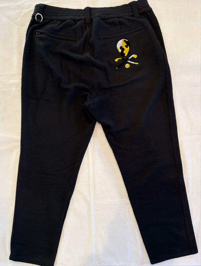 MARK & LONA スカル ゴルフパンツ ブラック マークアンドロナ