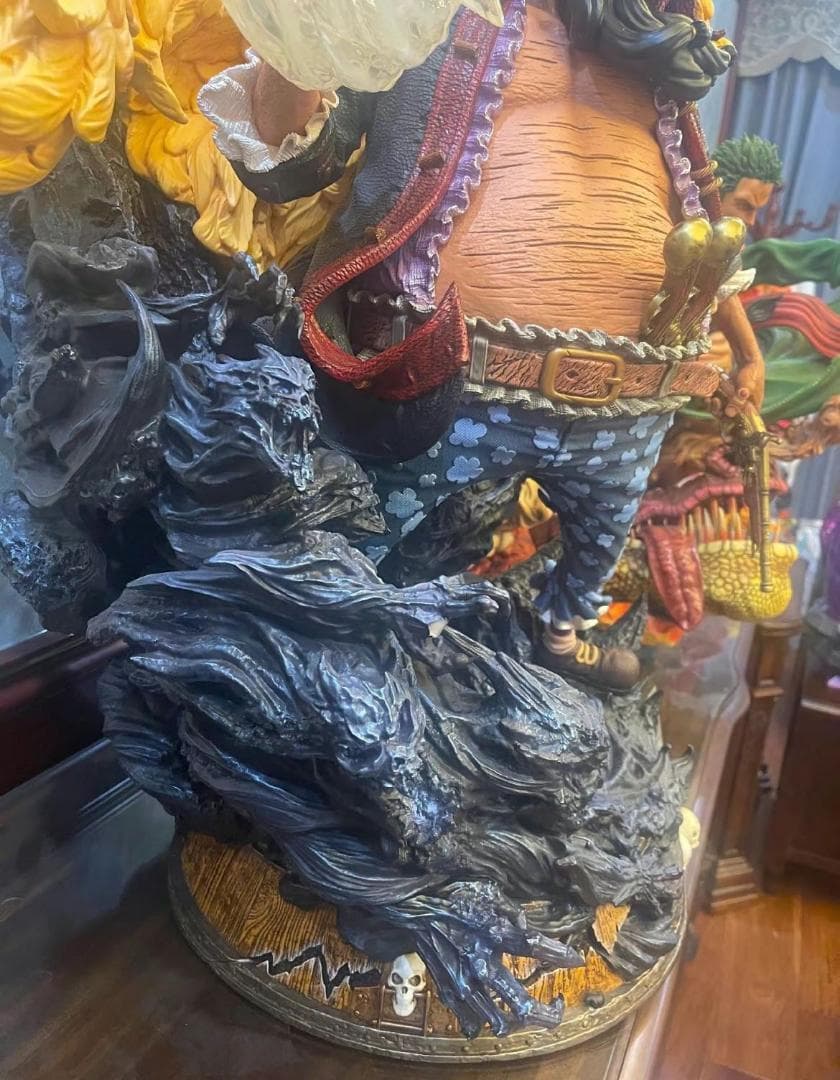 ワンピース Ls 黒ひげ 1/6版 ガレージキット ガレキ スタチューフィギュア