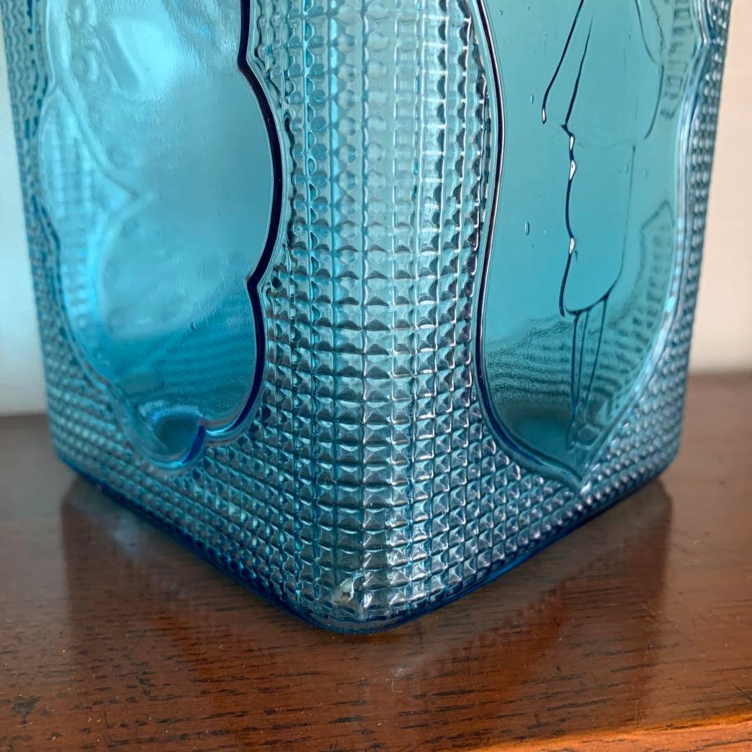 a　モダンガールの菓子瓶　あめや瓶　飴屋瓶