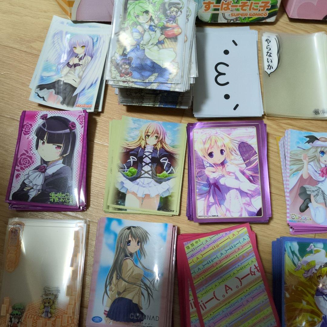 美少女系　カードボックス＆スリーブ1200枚　まとめ売り