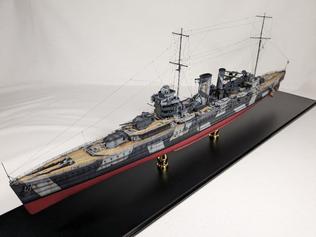 くみん♡様ご依頼品 トランペッター 1/350 重巡洋艦 HMS ヨーク