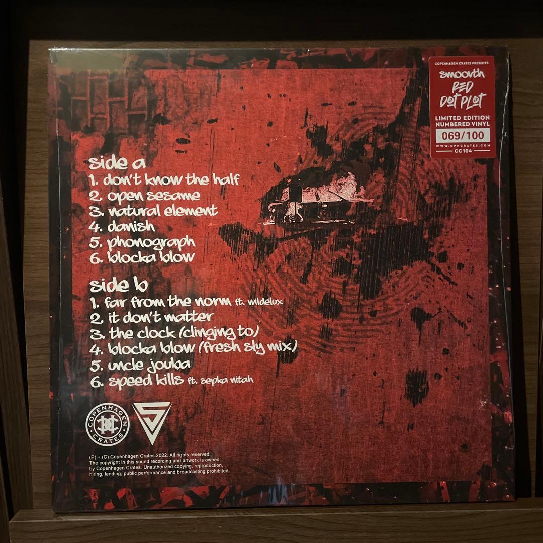 smoovth Red Dot Plot レコード　LP vinyl