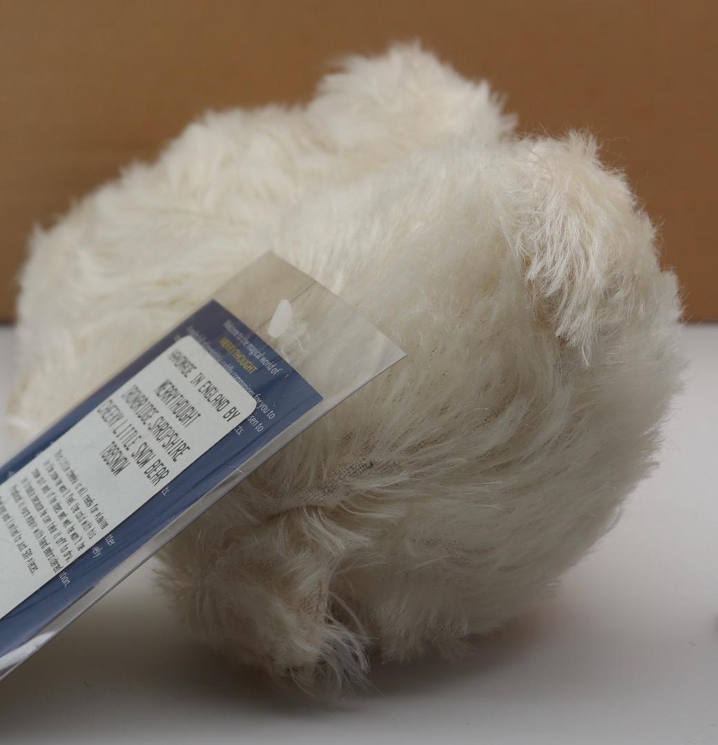 チーキー・リトル・スノウ MERRYTHOUGHT フード付きぬいぐるみ23cm