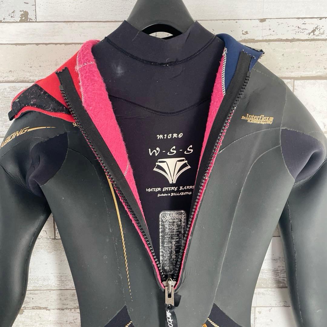 【セール】Billabong セミドライ ウェットスーツ 175cm 5×3mm