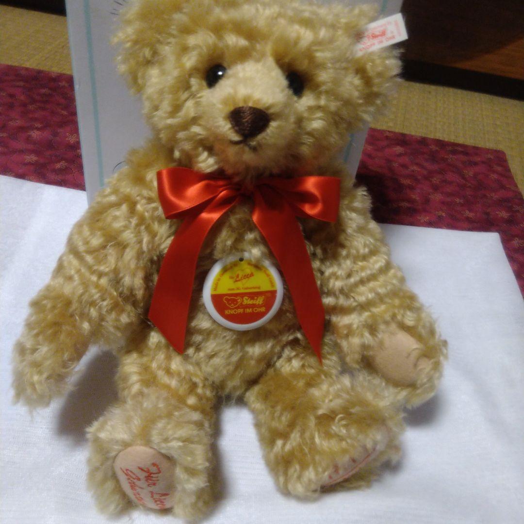 Steiff シュタイフ　テディーベア♥[限定品リカちゃん生誕30周年]☆箱入り