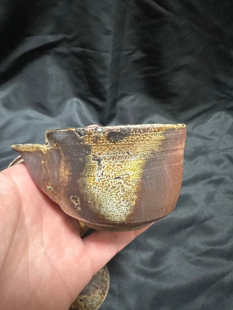 備前焼宝瓶 3点