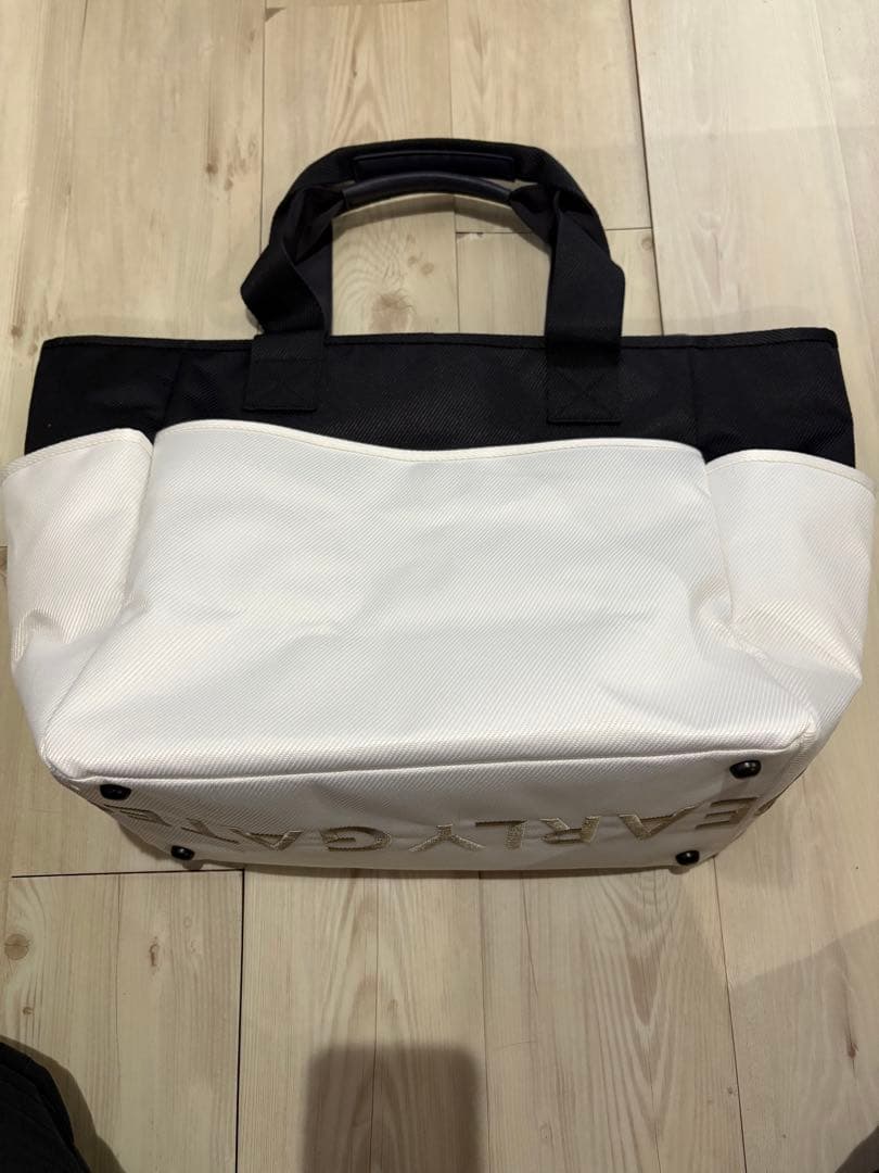 PEARLY GATES ロッカーバックホワイト/ブラック