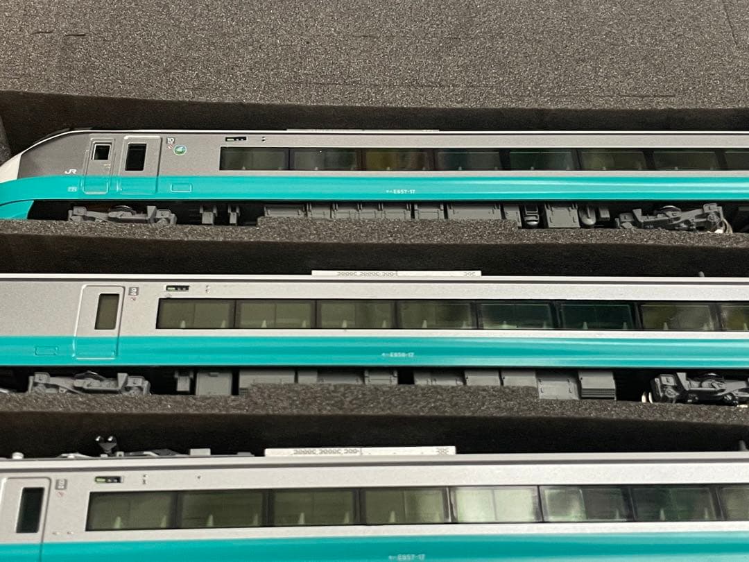 KATO E657系　フレッシュひたちカラー　緑　Nゲージ　10両セット