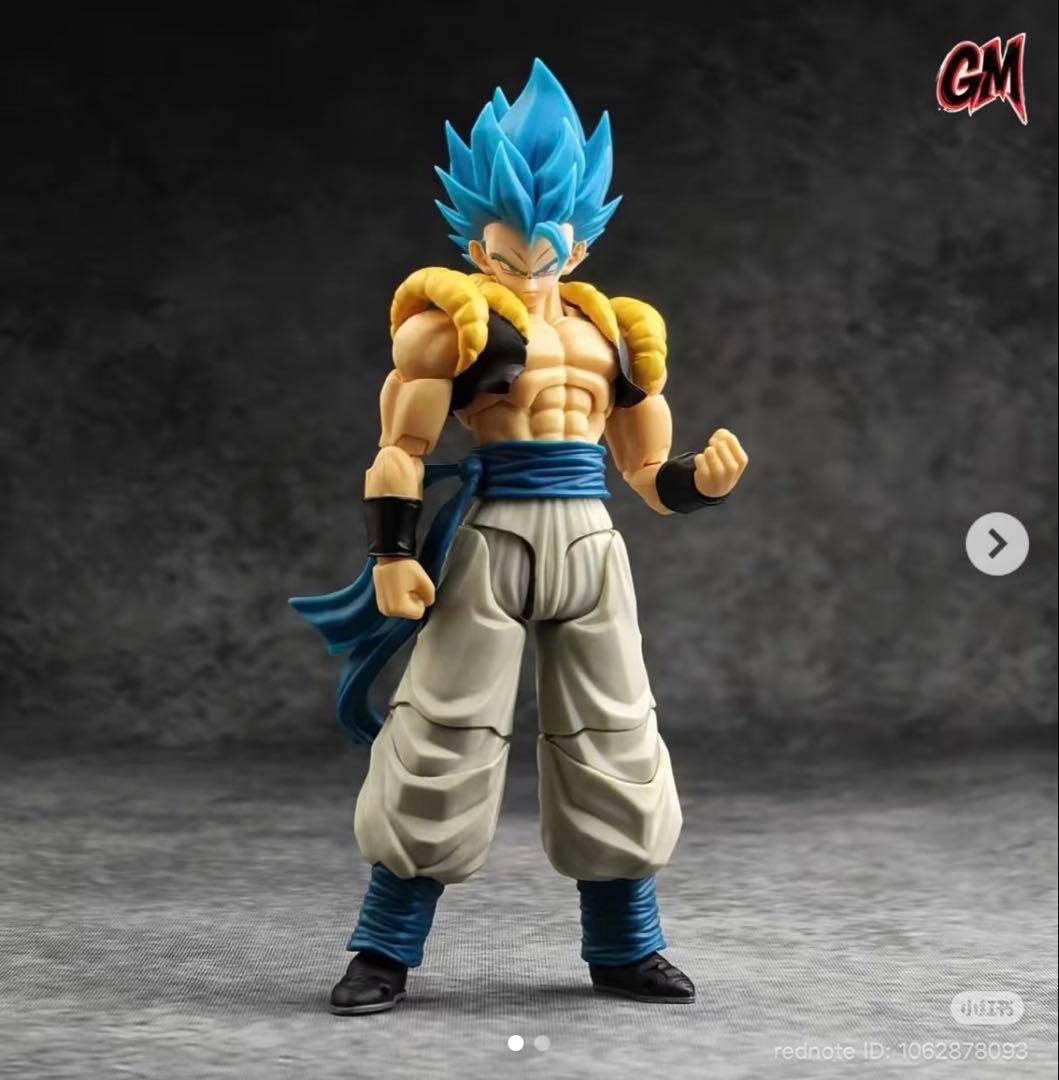 フィギュアーツ　ゴジータブルー　カスタムヘッドパーツ　ドラゴンボール