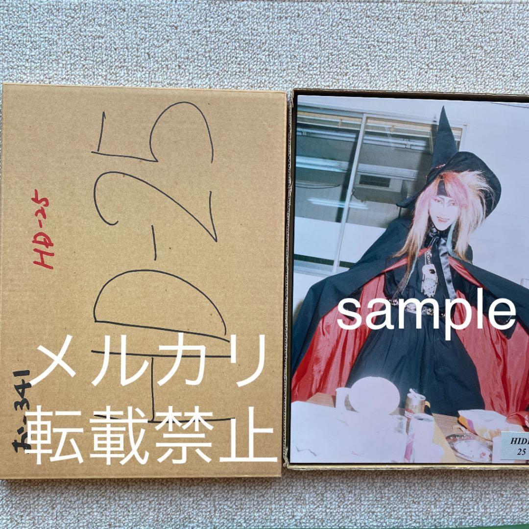 X JAPAN hide 写真展 フォトパネル