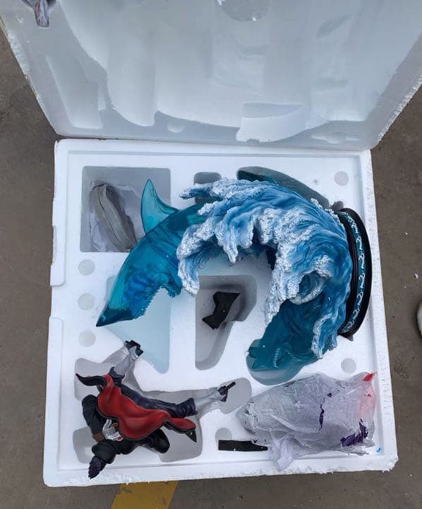 NARUTO ナルト 干柿鬼鮫 1/8 ガレージキット ガレキ スタチュー①